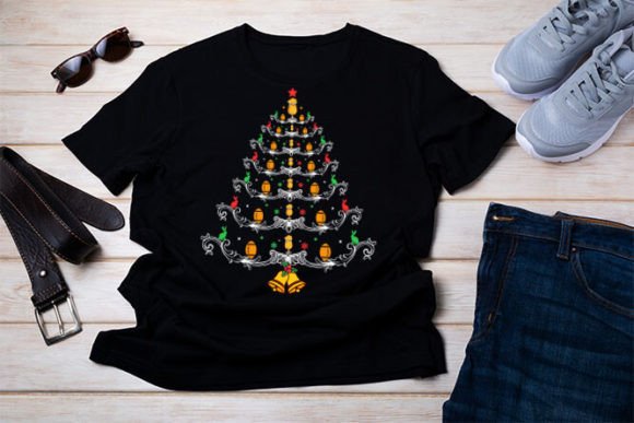 Christmas & Trendy T-Shirt Design: Graphics + Print Templates