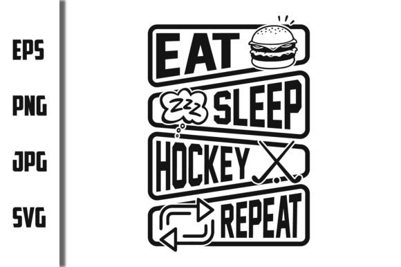 Hockey T Shirt Design: Graphics & Print Templates