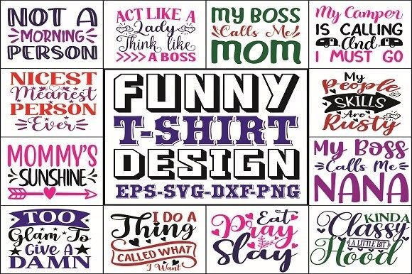 Mom SVG Bundle: Graphics & Print Templates