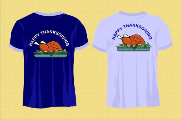 New Thanksgiving Tee Shirt Design: Graphics & Print Templates