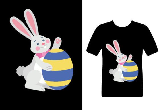 Rabbit T Shirt Design: Graphics & Print Templates