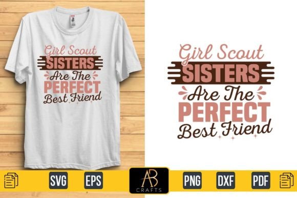 Scout Sisters Perfect T-shirt Design: Graphics for Print Templates