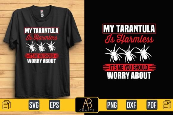 Tarantula T Shirt Design: Graphics & Print Templates