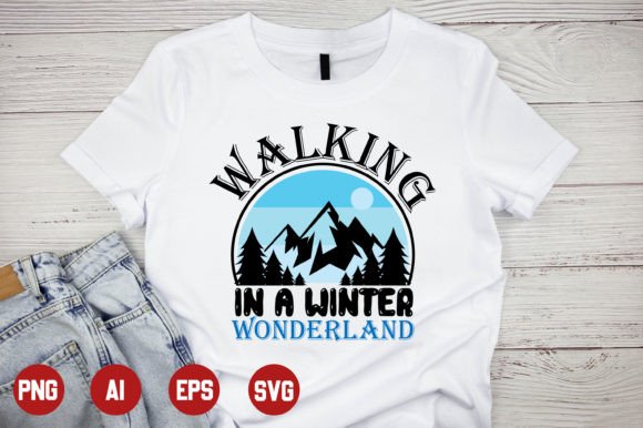 Winter T-shirt Design -10 Graphics and Print Templates